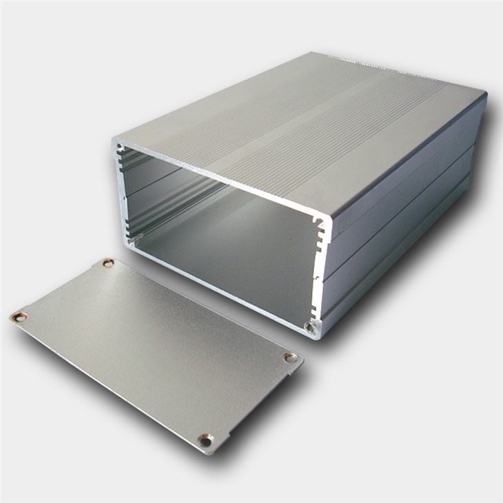 Aluminium extrusiebehuizing met zwarte kleur