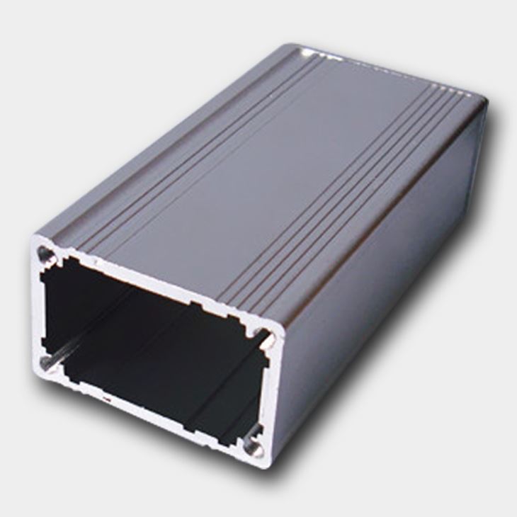 Elektronische aluminium extrusiekast